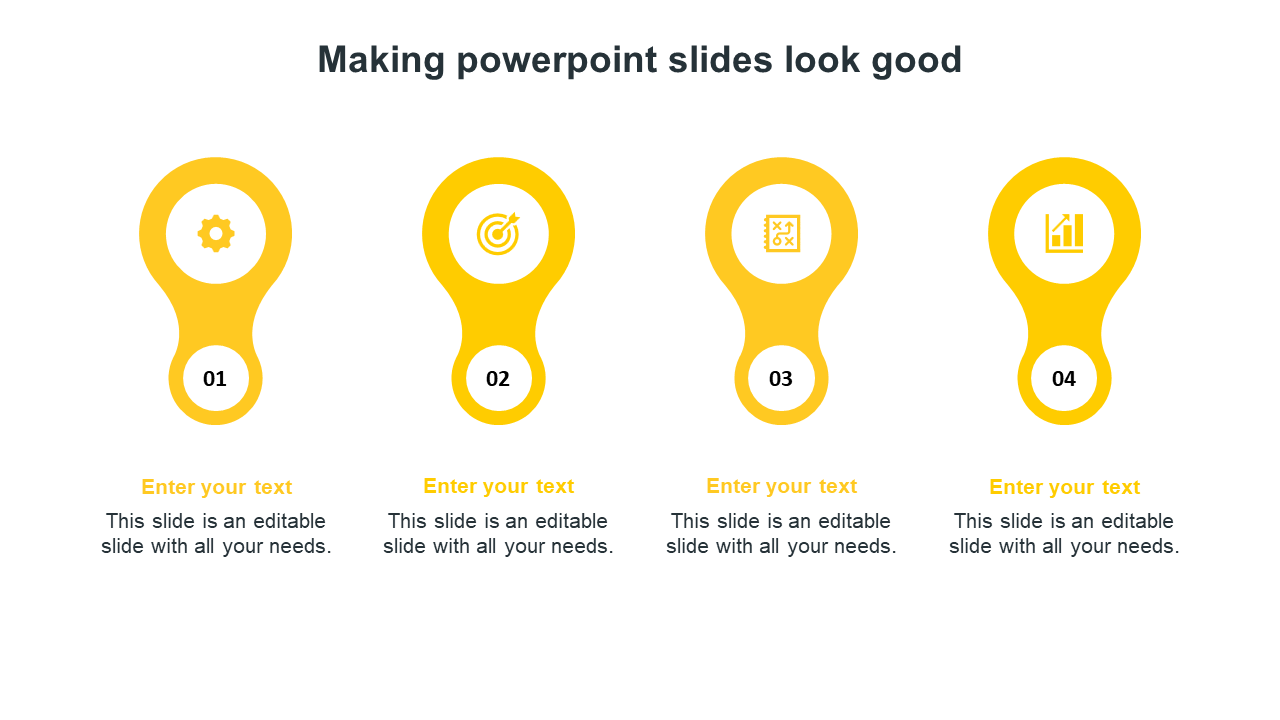 making powerpoint slides look good-yellow